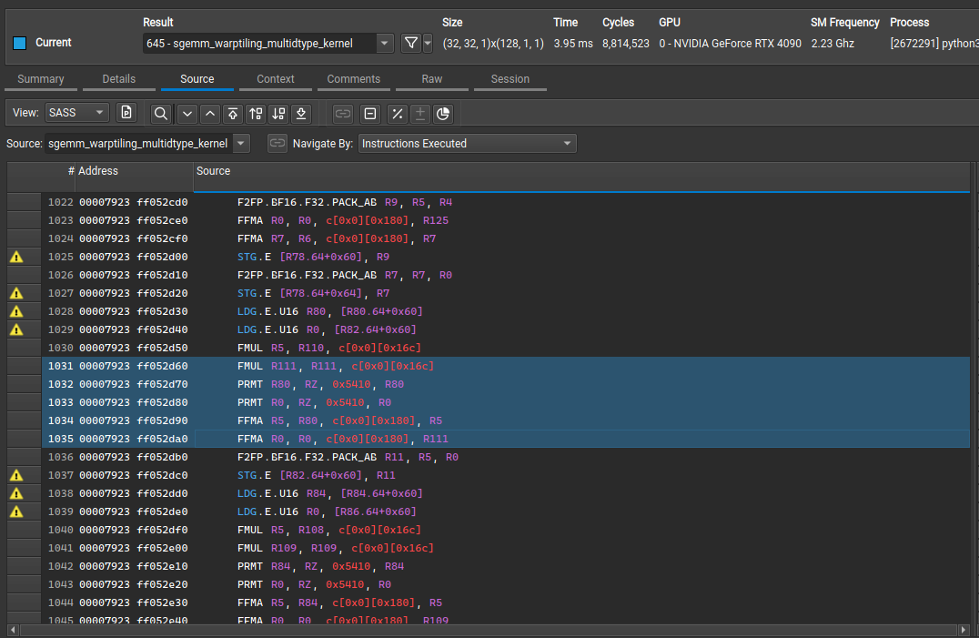 NCU Regular warptiled